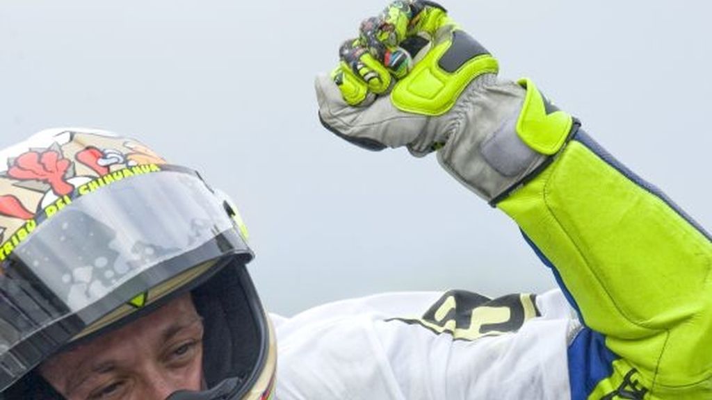 Rossi celebra su noveno Mundial