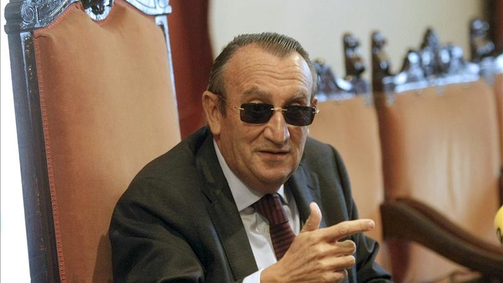 El presidente de la Diputación de Castellón y del PP en la provincia, Carlos Fabra. EFE/Archivo El presidente de la Diputación de Castellón y del PP en la provincia, Carlos Fabra. EFE/Archivo