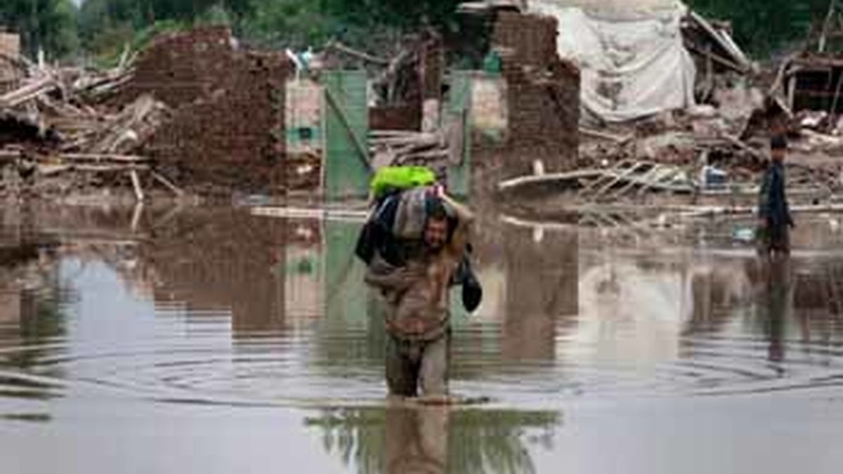 Terribles inundaciones en Pakistán