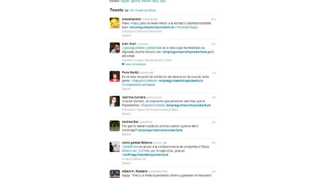 Las explicaciones de Rajoy ponen Twitter patas arriba