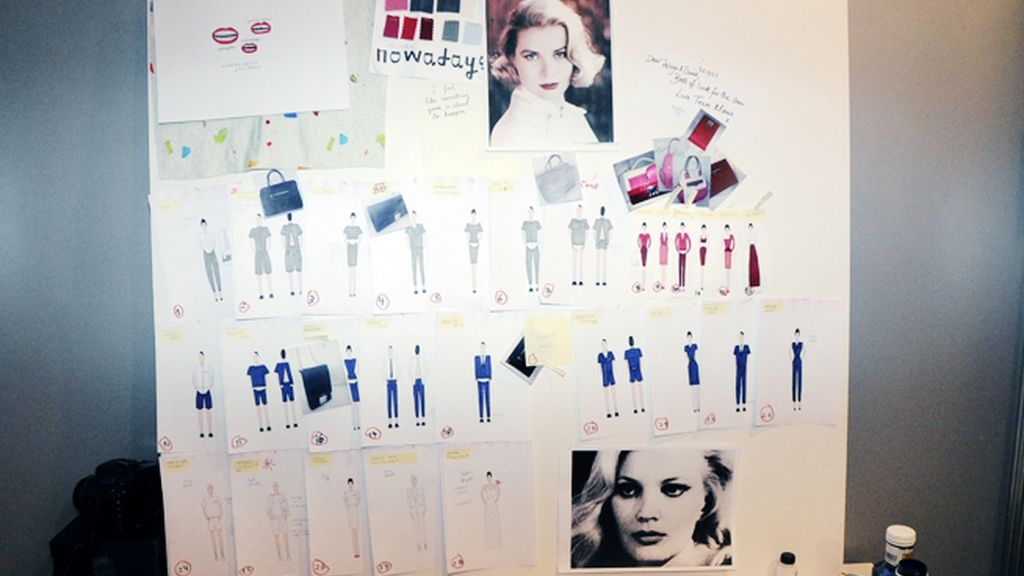 Las claves de la colección quedaban al descubierto en este tablero