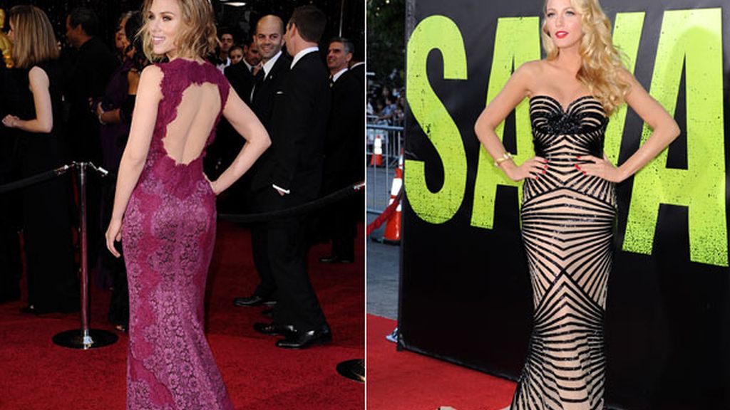 Blake Lively y Scarlett Johansson, las dos rubias más importantes de Ryan Reynolds