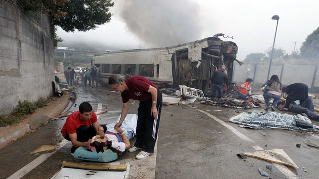 Las fotos de la tragedia del Alvia Madrid-Ferrol