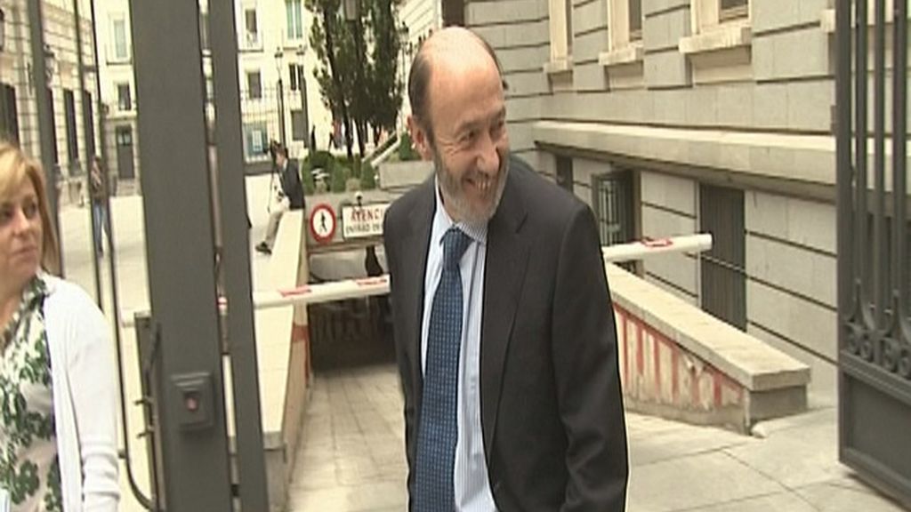 Rubalcaba en un momento del programa