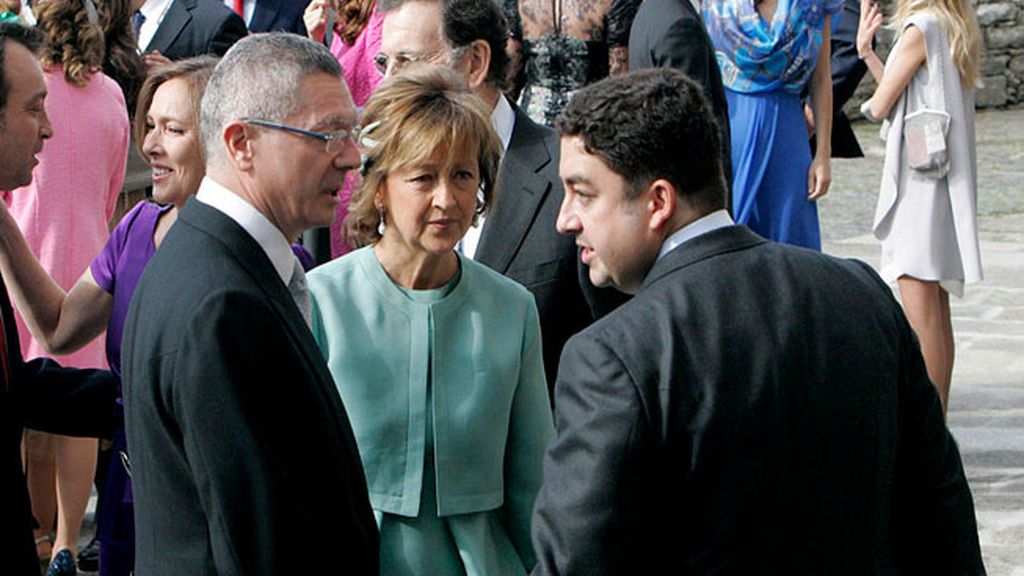 Boda del hijo de Alberto Ruiz Gallardón