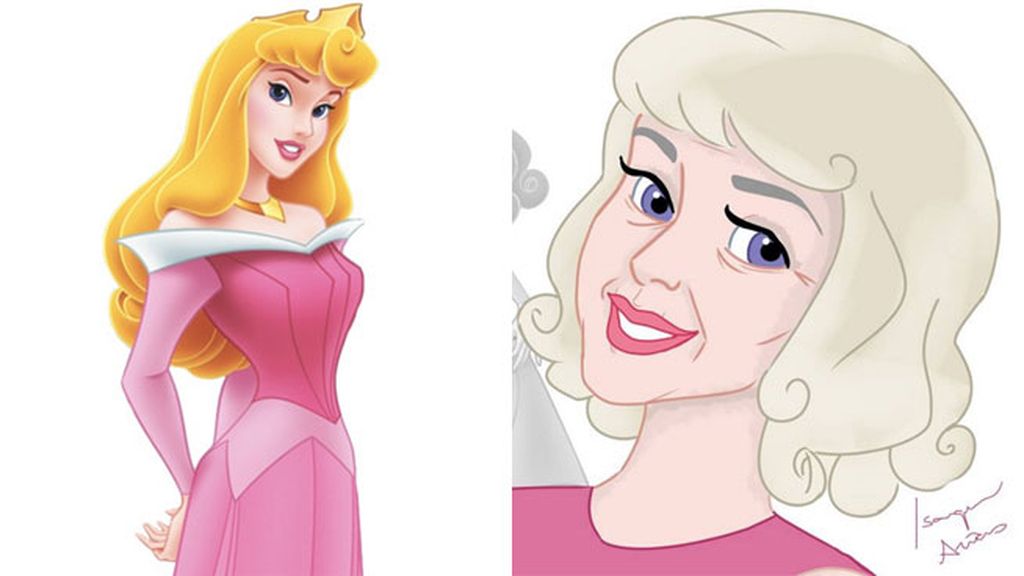 'La bella durmiente' Aurora (1959) luce rubio ceniza a sus 72.