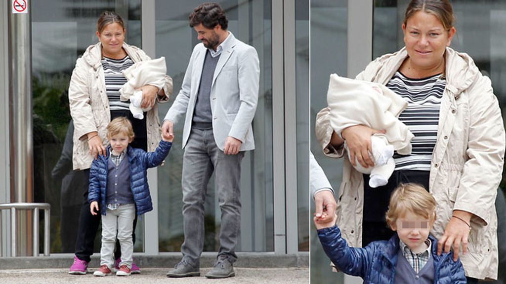 Solo faltó la tía, Carla Goyanes, y su hijo Carlitos