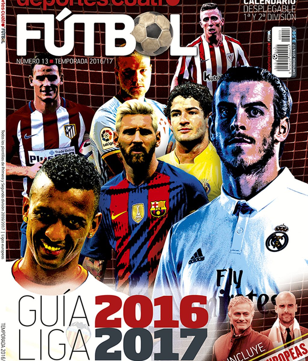 El número 13 de la Revista de Deportes Cuatro, en tu quiosco la Guía