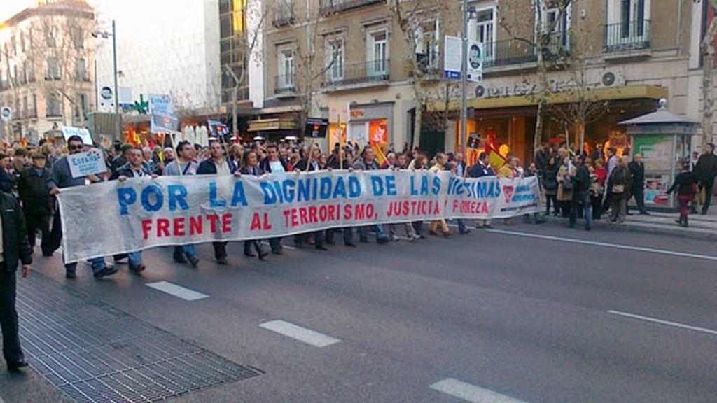 Manifestación contra la 'tregua trampa' de ETA