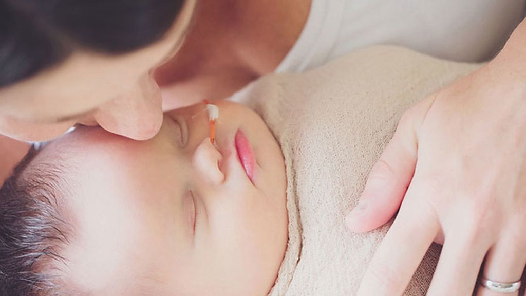 Homenaje a su bebé enfermo