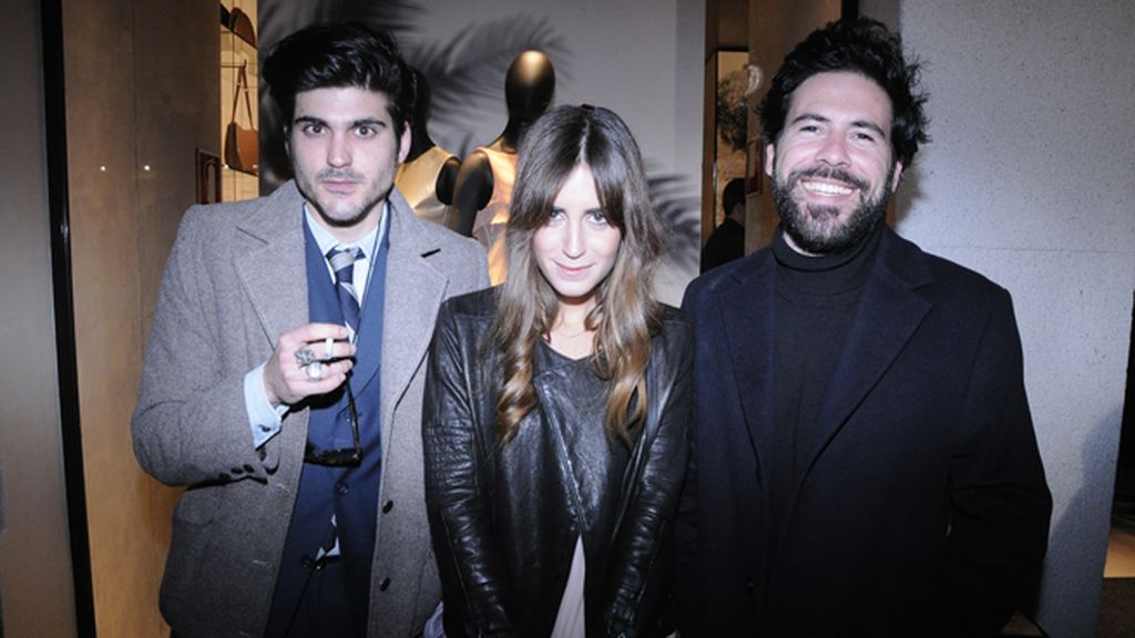 Fidel Delgado, Gala González y Miguel Carrizo