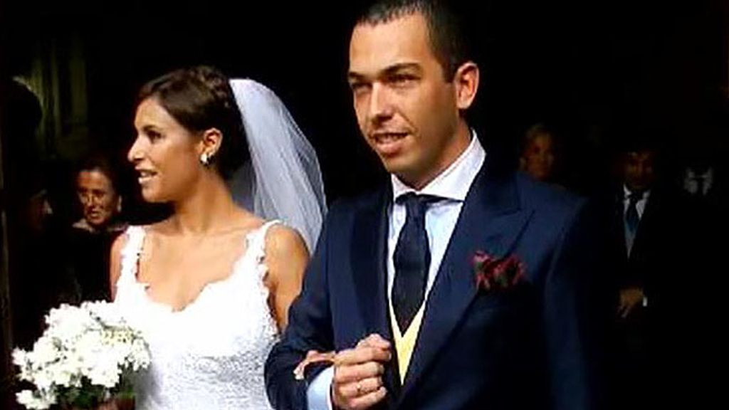 La pareja se casó por la iglesia en Sanlúcar de Barrameda