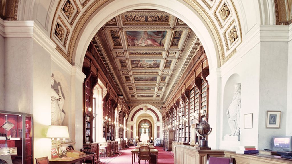 Bibliothèque du Sénat, París