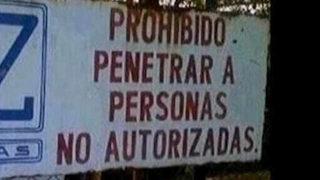 Carteles curiosos que te sacan una sonrisa