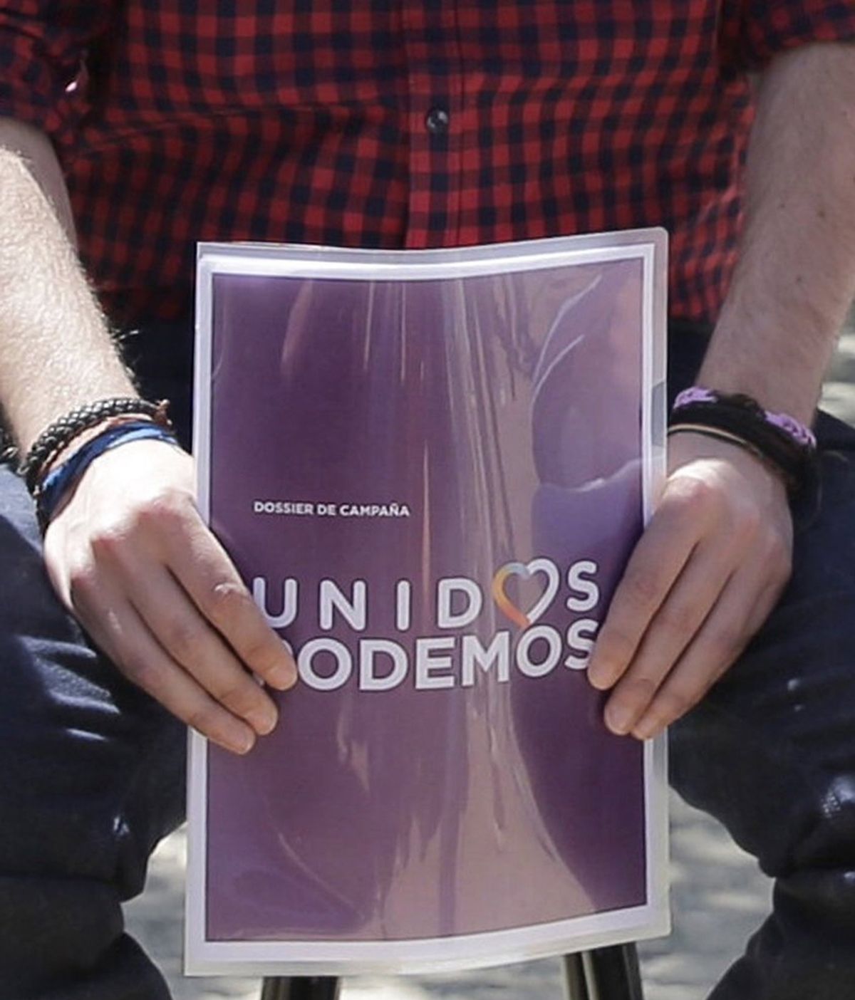 La campaña de Unidos Podemos, con el lema 'La sonrisa de un país'