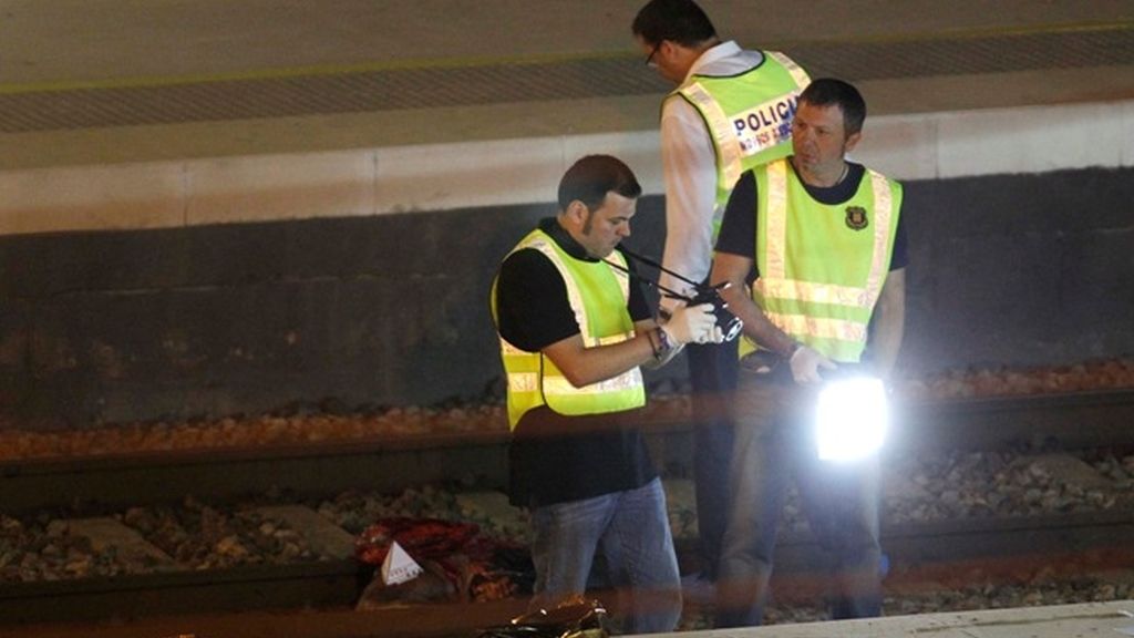 Accidente ferroviario en Castelldefels Accidente ferroviario en Castelldefels