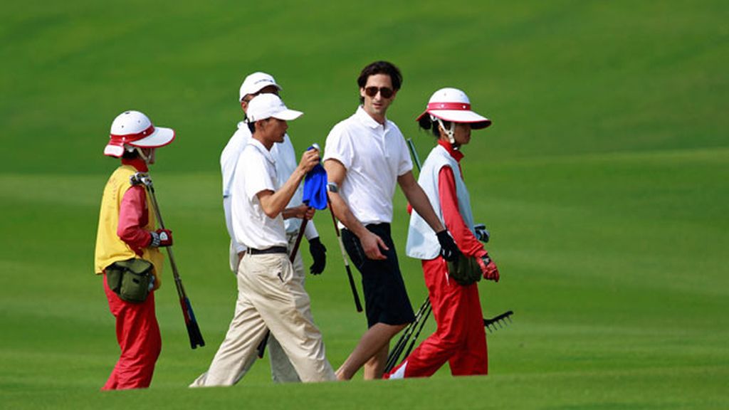 El oscarizado actor vivió el encuentro con mucha rivalidad