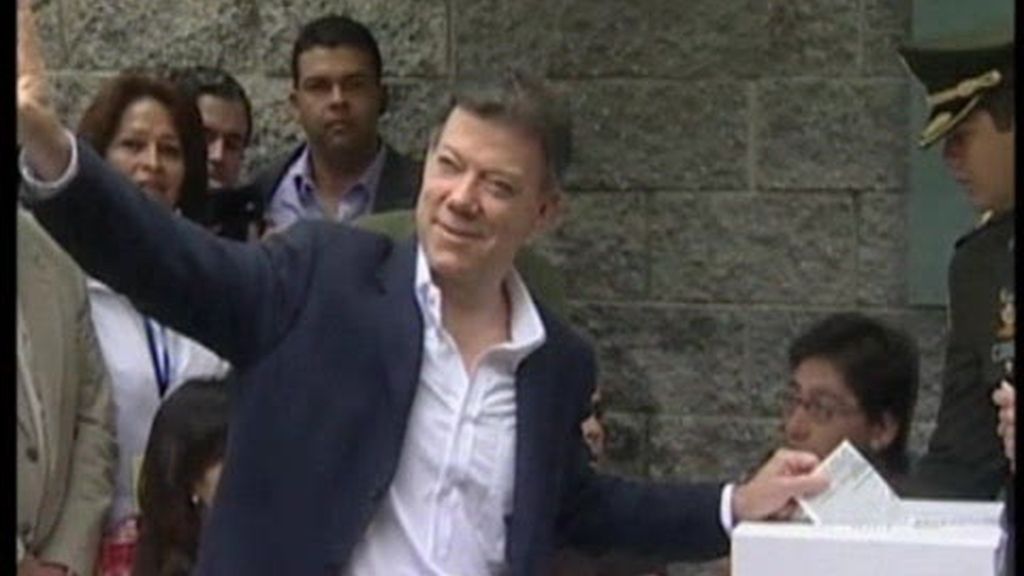 Santos, nuevo presidente de Colombia