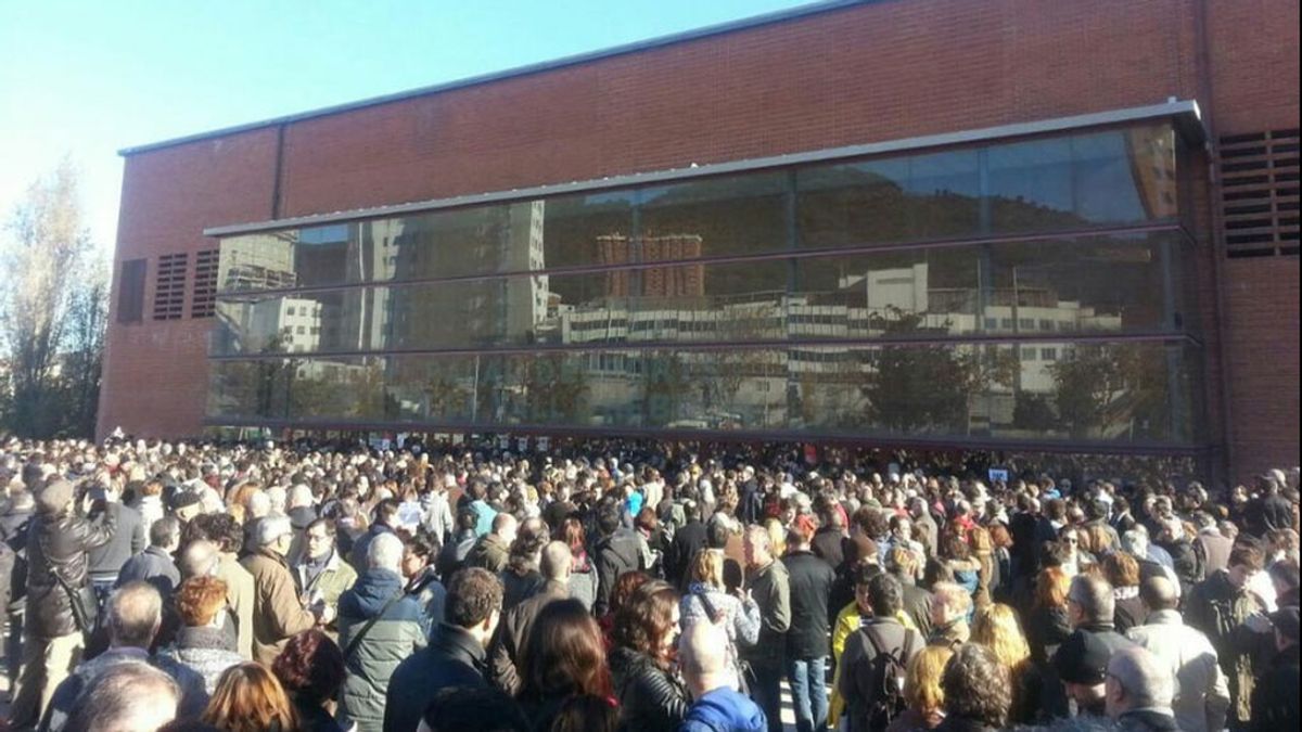 Más de 2.500 personas se quedan fuera del acto de Pablo Iglesias tras completar aforo