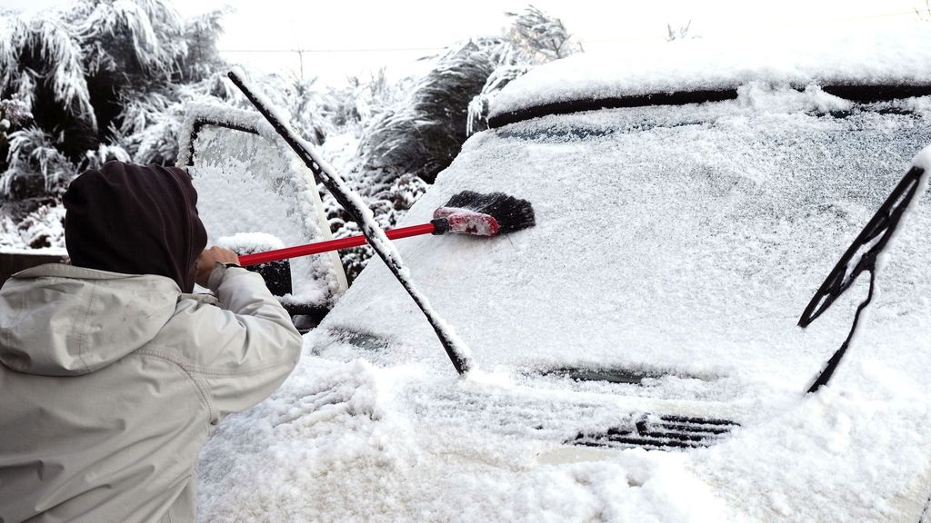 Nevada espectacular en Lugo