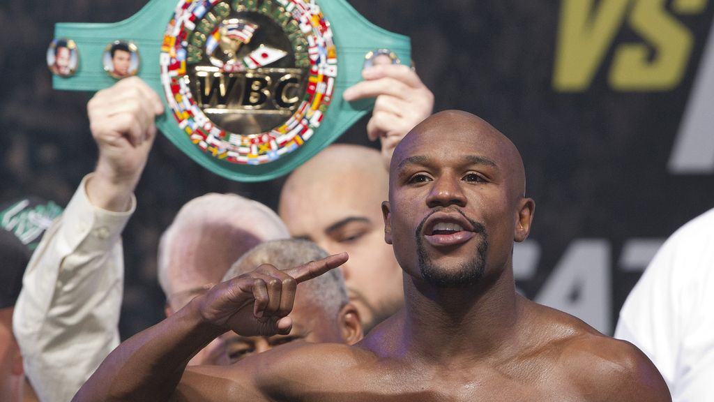 1. Floyd Mayweather (84.3 millones de euros)