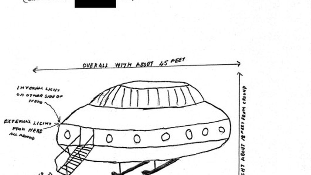 Los ovnis vistos por los británicos