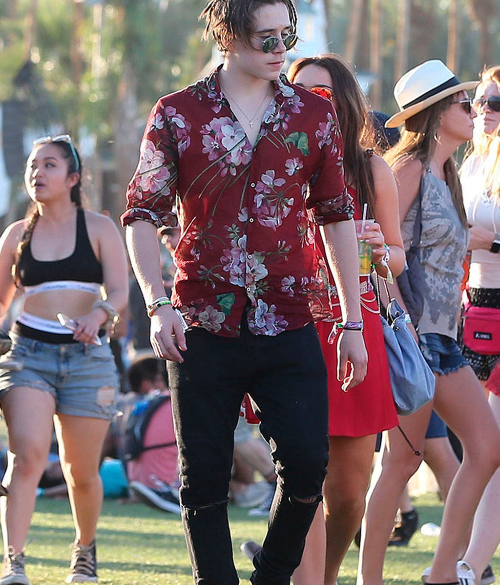 Brooklyn Beckham el segundo día de festival
