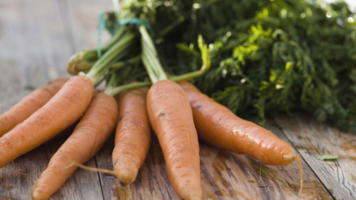 Vegetales como la zanahoria, los esparragos o el brécol