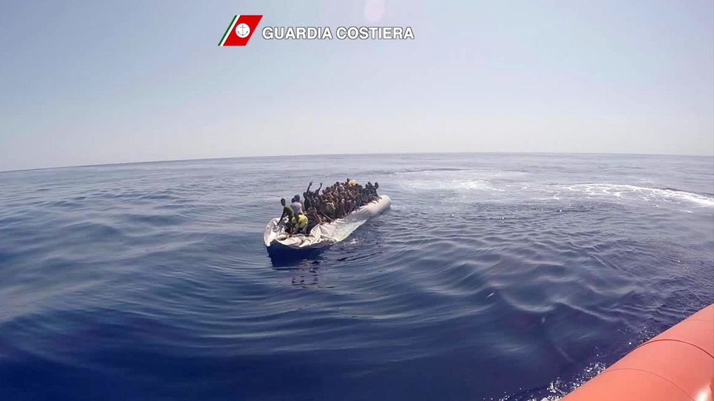 Italia rescata a 4.400 inmigrantes en el Mediterráneo