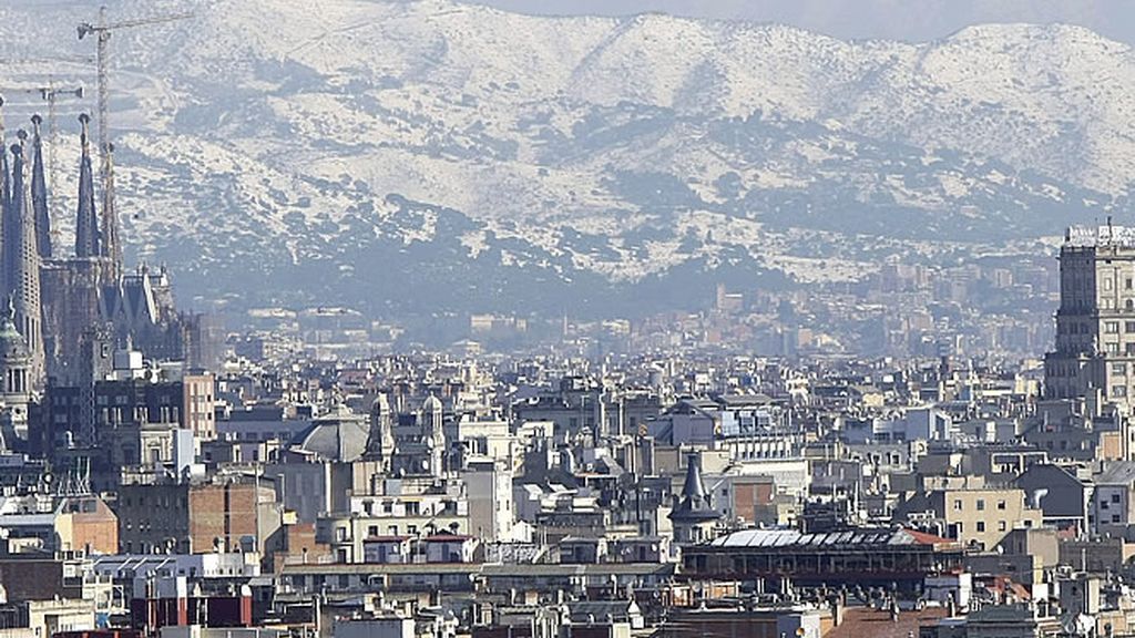 Skyline de la ciudad de Barcelona