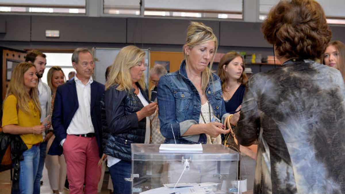 urna, votación, voto, mesa electoral en Bilbao