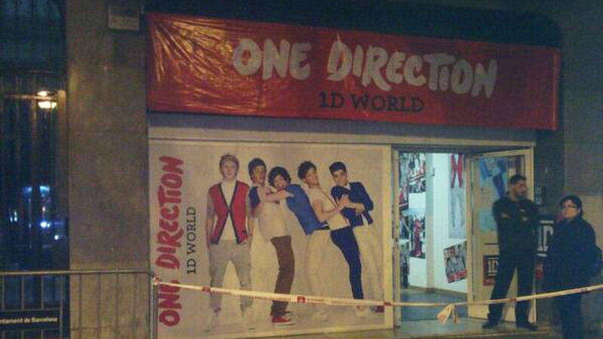 La primera tienda española de One Direction, solo hasta el 6 de abrirl