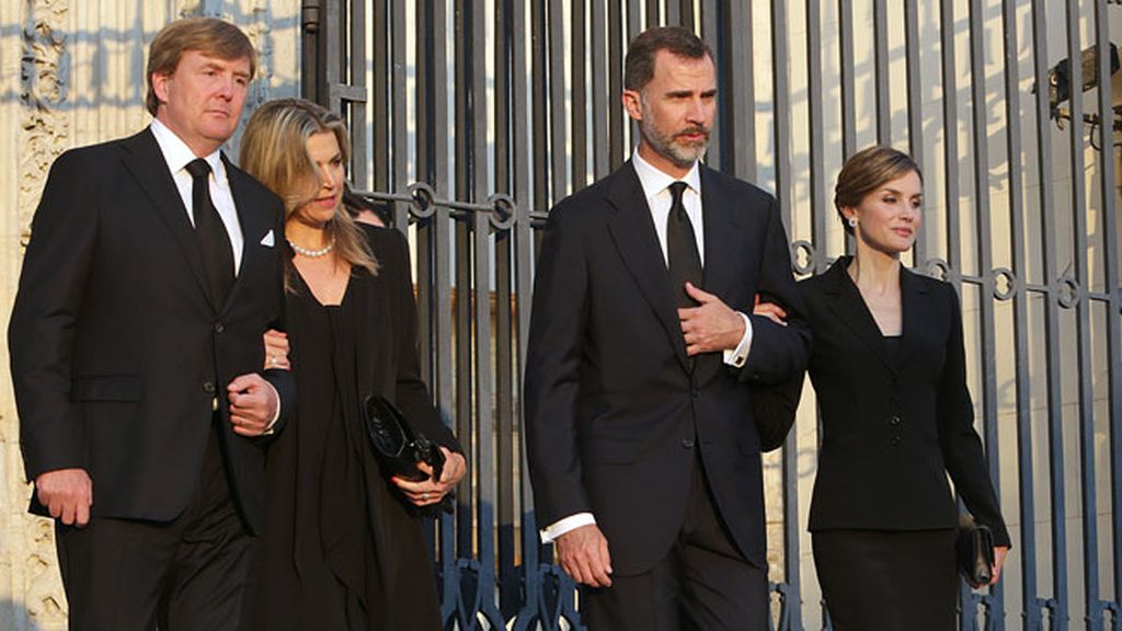 Máxima y Willem, los reyes de Holanda junto a los de España