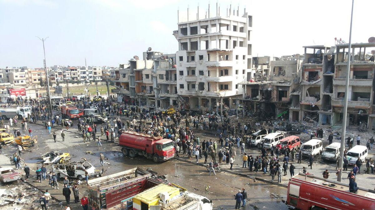 Atentado en Homs 21/02/2016
