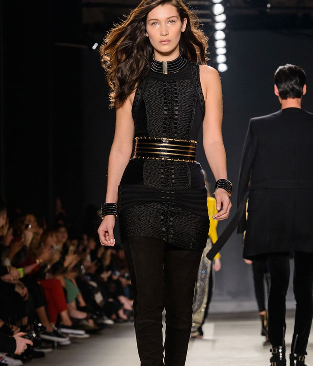 Bella Hadid fue una de las vips que desfiló