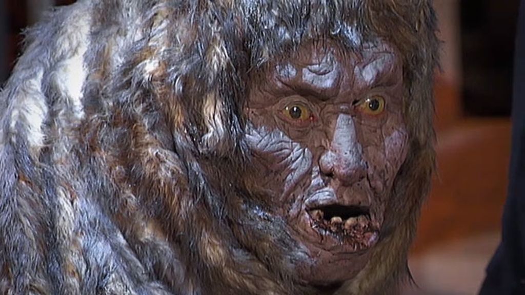 Primer plano de una manticora, de 'Historia natural'