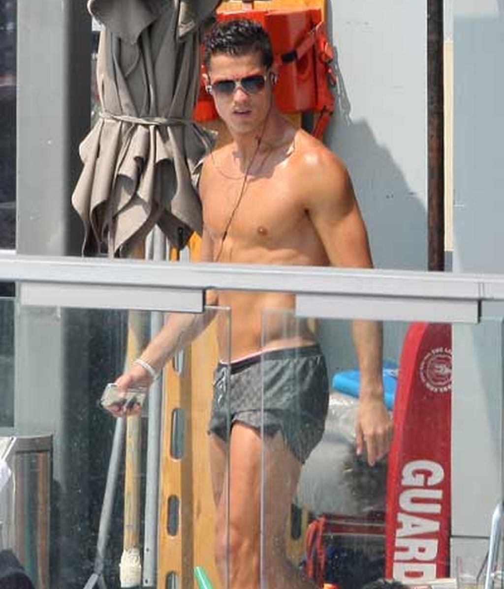 Cristiano Ronaldo, de vacaciones