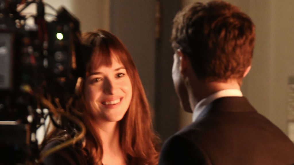 Nuevas imágenes de Dakota y Jamie durante el rodaje