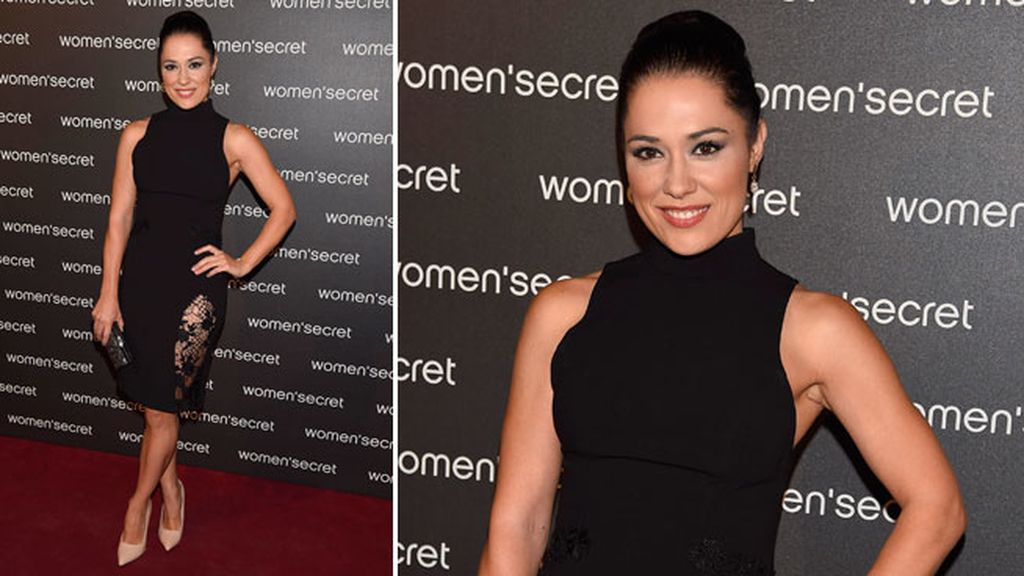 Flecos rojos y stilettos negros: Elsa Pataky, toda una 'Dark Seduction' en Madrid