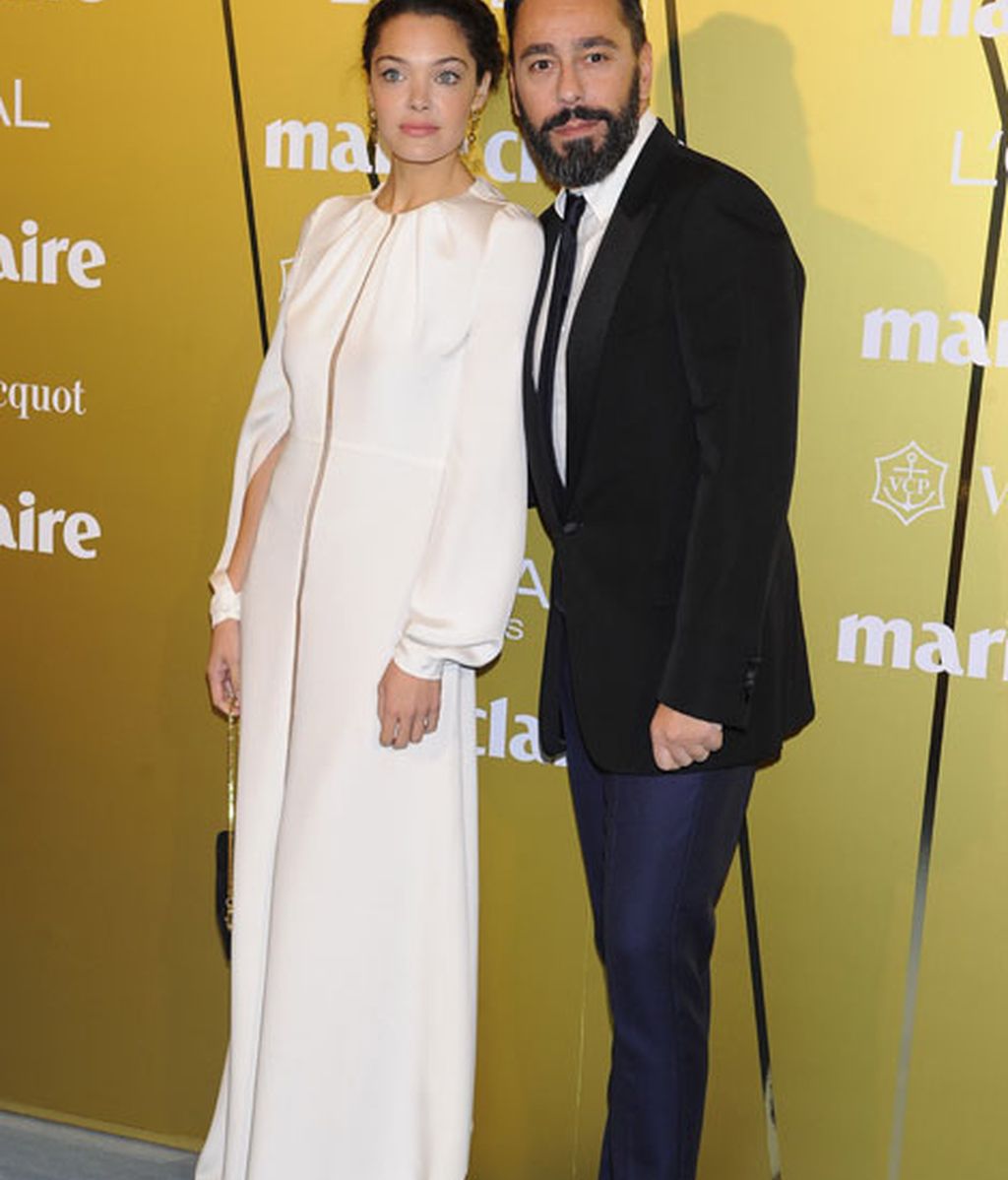 El 'largo' de gala de Jessica Bueno y Lourdes Montes triunfa en los 'Prix de la Moda'