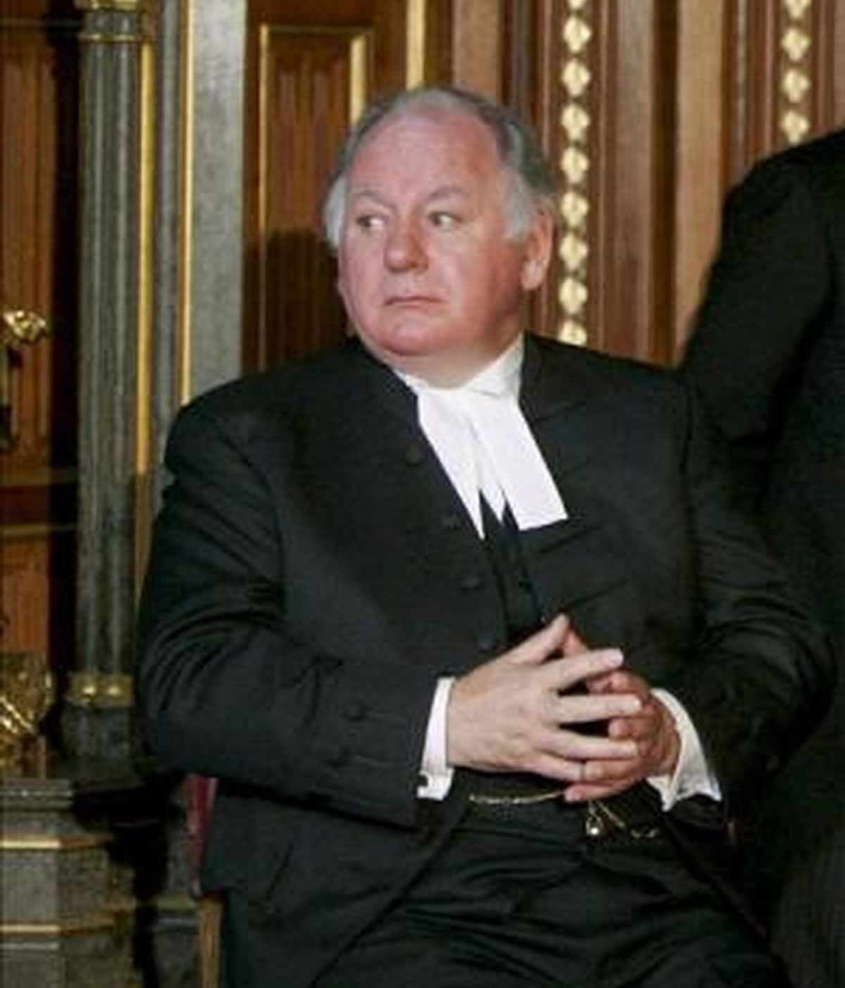 Fotografía de archivo del 9 de noviembre de 2005 que muestra al presidente de la Cámara de los Comunes, Michael Martin. Foto: Archivo.