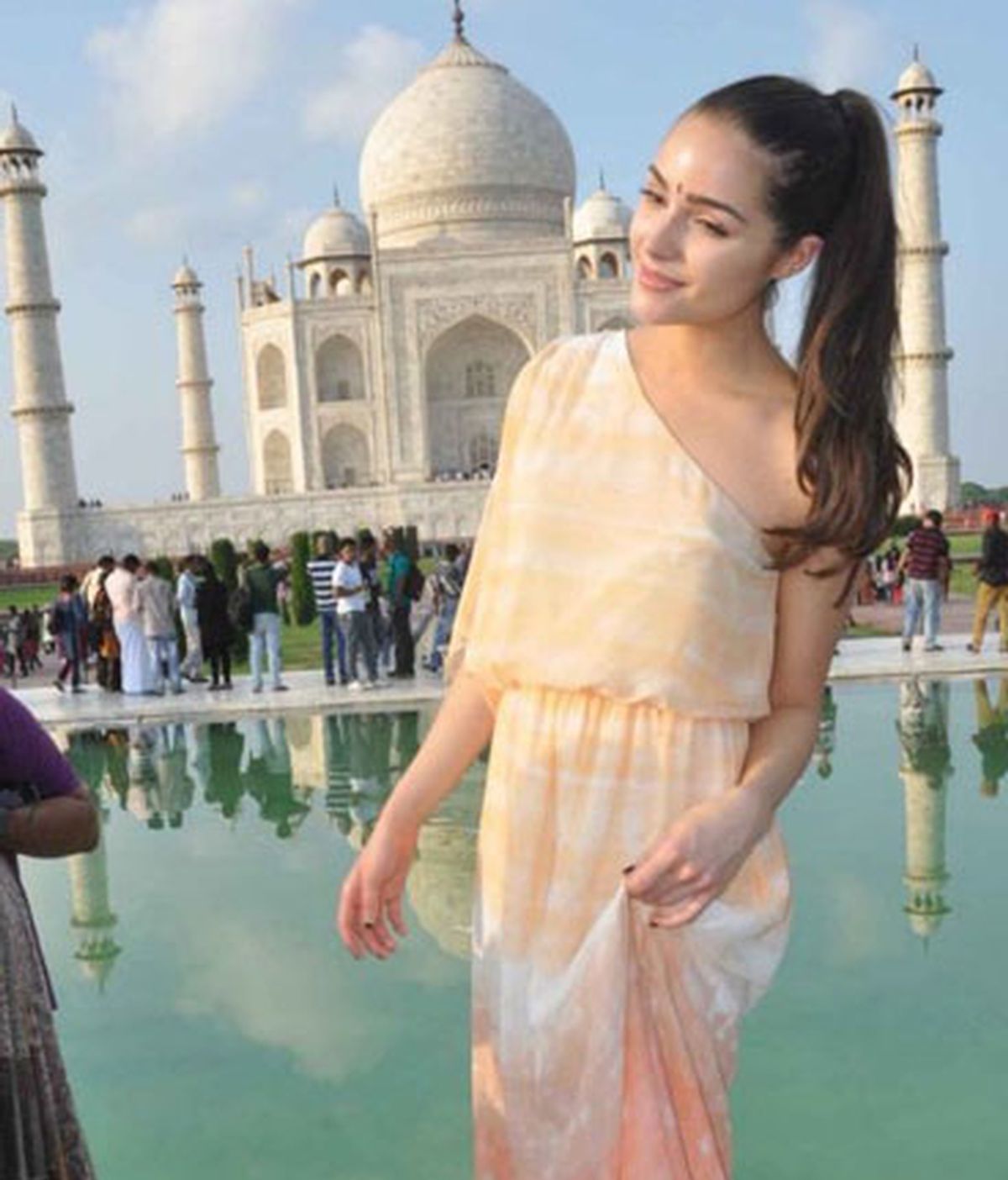 Polémica por las fotos de Miss Universo en el Taj Mahal