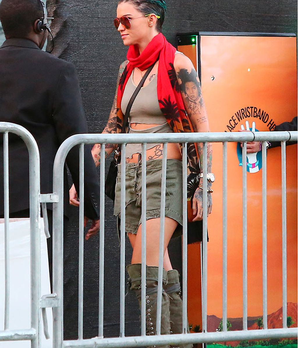 Ruby Rose el segundo día de festival
