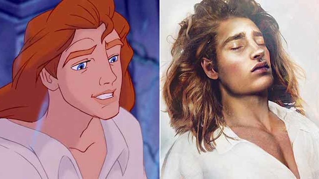 El príncipe Adam, de 'La Bella y la Bestia'