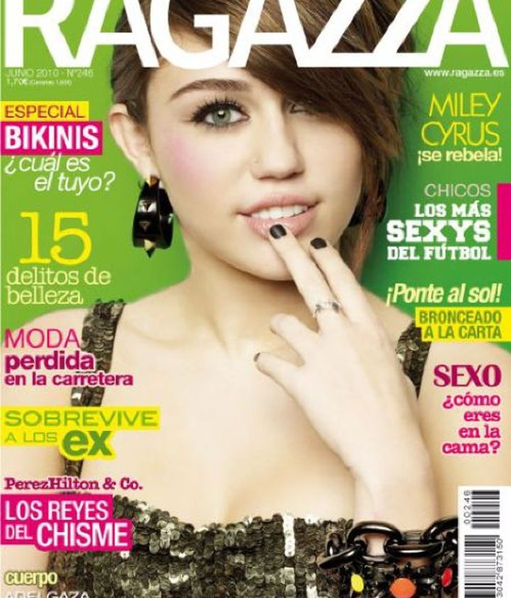 Las revistas se disputan a Miley Cyrus