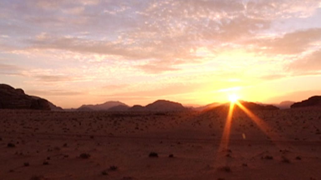 Atardecer en Jorndania