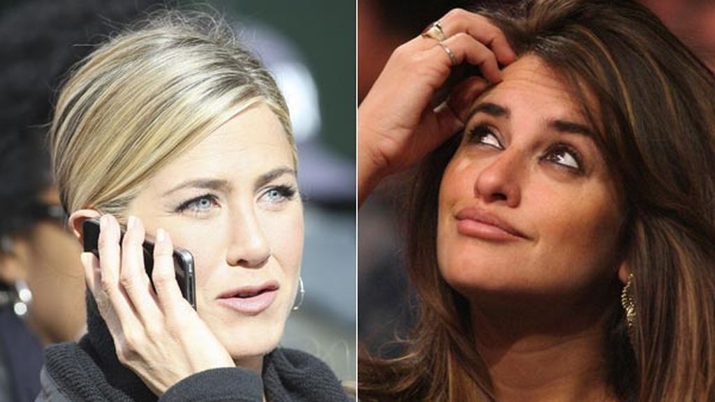 Jennifer Aniston y Penélope Cruz sienten fobia a volar