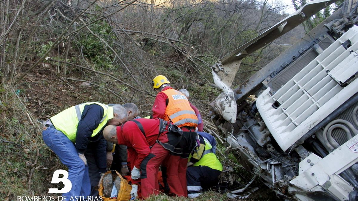 Accidente de tráfico durante el fin de semana en Oviedo (Asturias)
