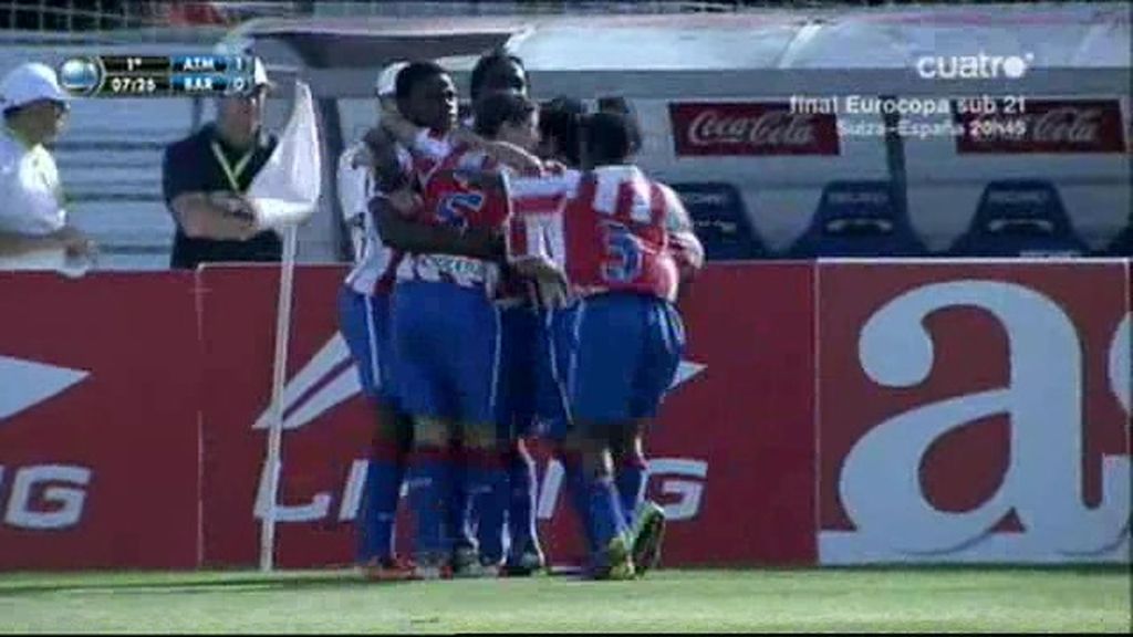 Luis Hernáiz adelantó al Atlético