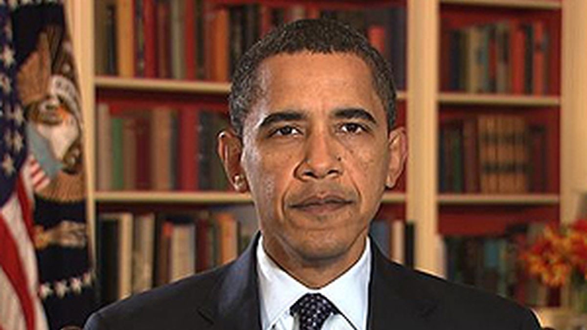 El primer ciberdiscurso de Barack Obama como presidente ya se puede ver en la Red. Foto: La Casa Blanca.